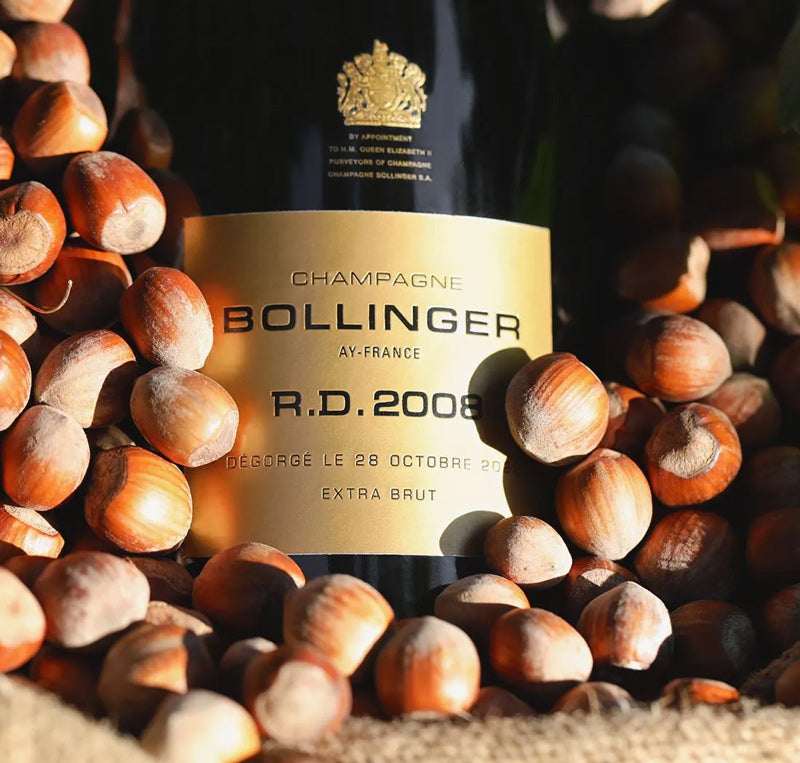 Champagne Bollinger RD 2008 Closeup